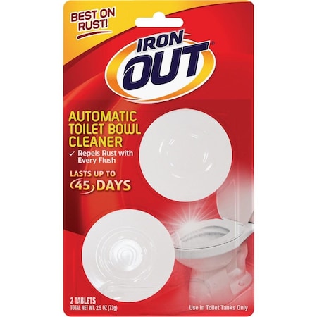 Iron Out Automatic Toilet Bowl Cleaner, 2PK AT12T